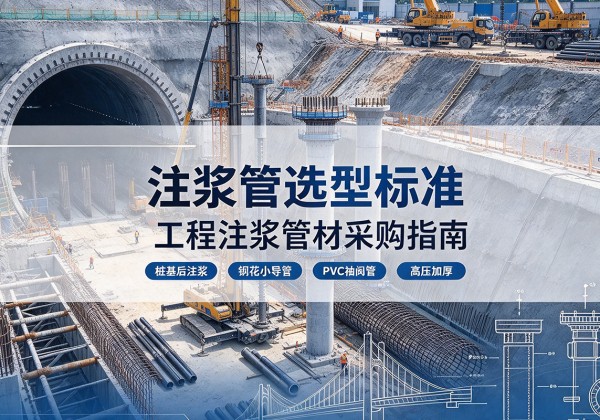 海南注浆管选型标准
